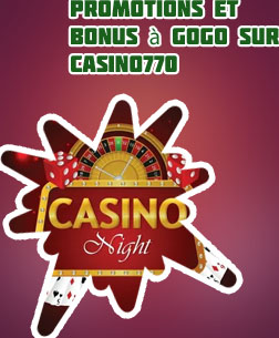 Bonus gratuit casino770