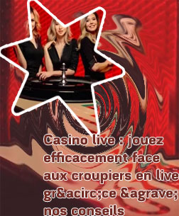 Casino live avec croupier en live